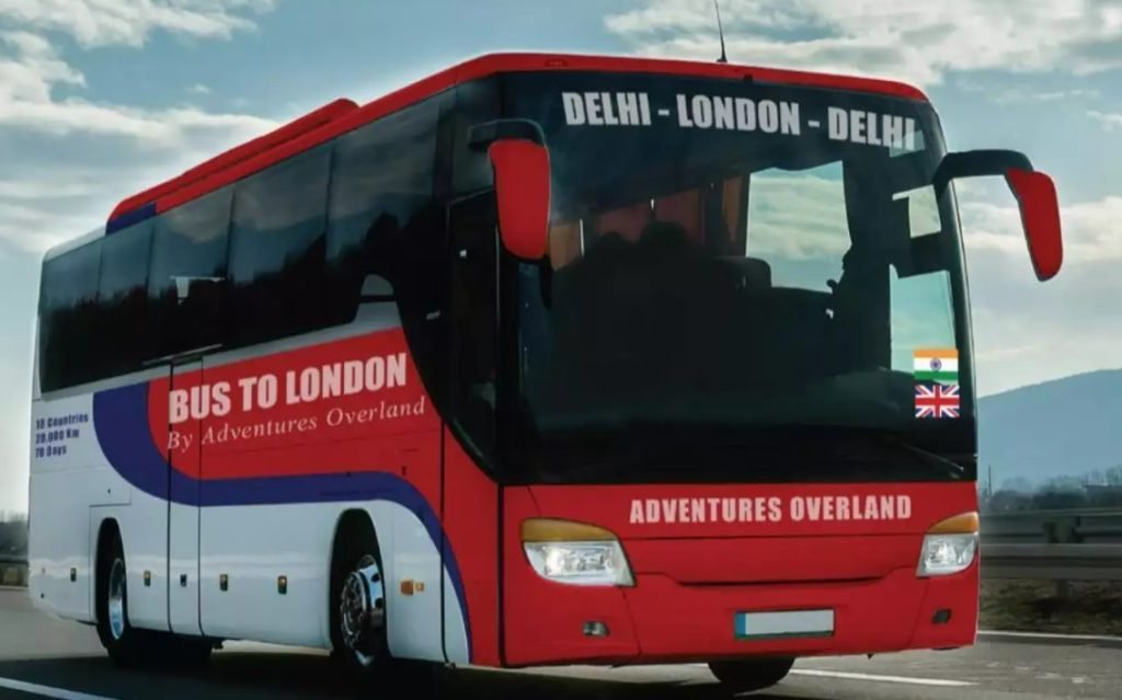 Bus Trip from Delhi to London by Road