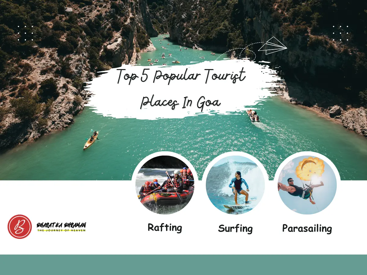 Top 5 Popular Tourist Places In Goa